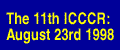 11th ICCCR Aug23
